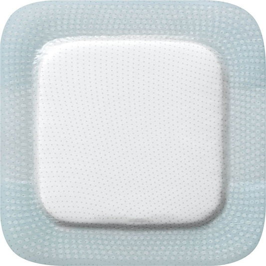Biatain Silicone Adhesive with Border Silicone Foam Dressing, 3 x 3 Inch