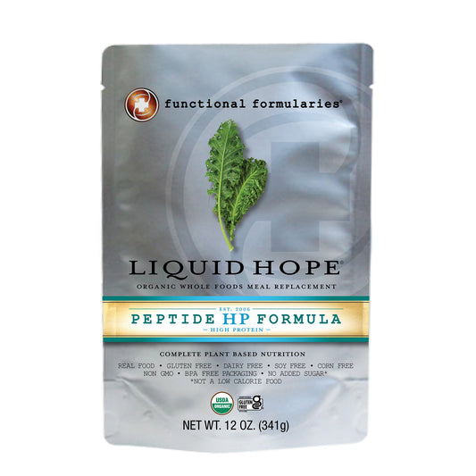 Oral Supplement Liquid Hope Peptide HP Formula Unflavored Liquid 12 oz. Pouch