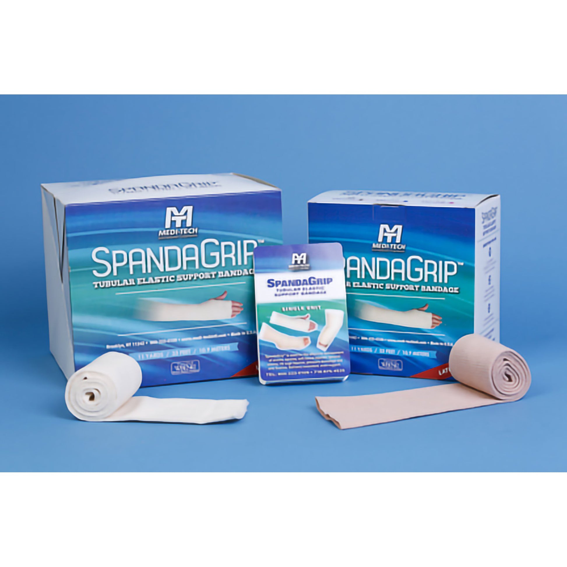 SpandaGrip™ Elastic Tubular Support Bandage, 2-1/2 Inch x 11 Yard