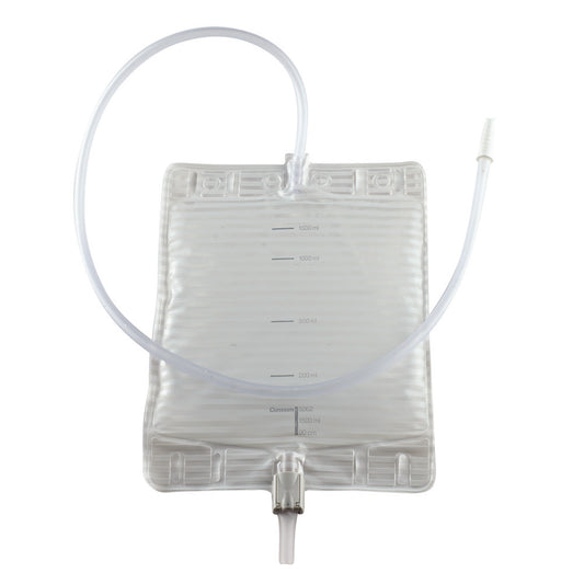 Conveen Urinary Leg Bag, Anti-Reflux Valve, Sterile Polyethylene, 1500 mL