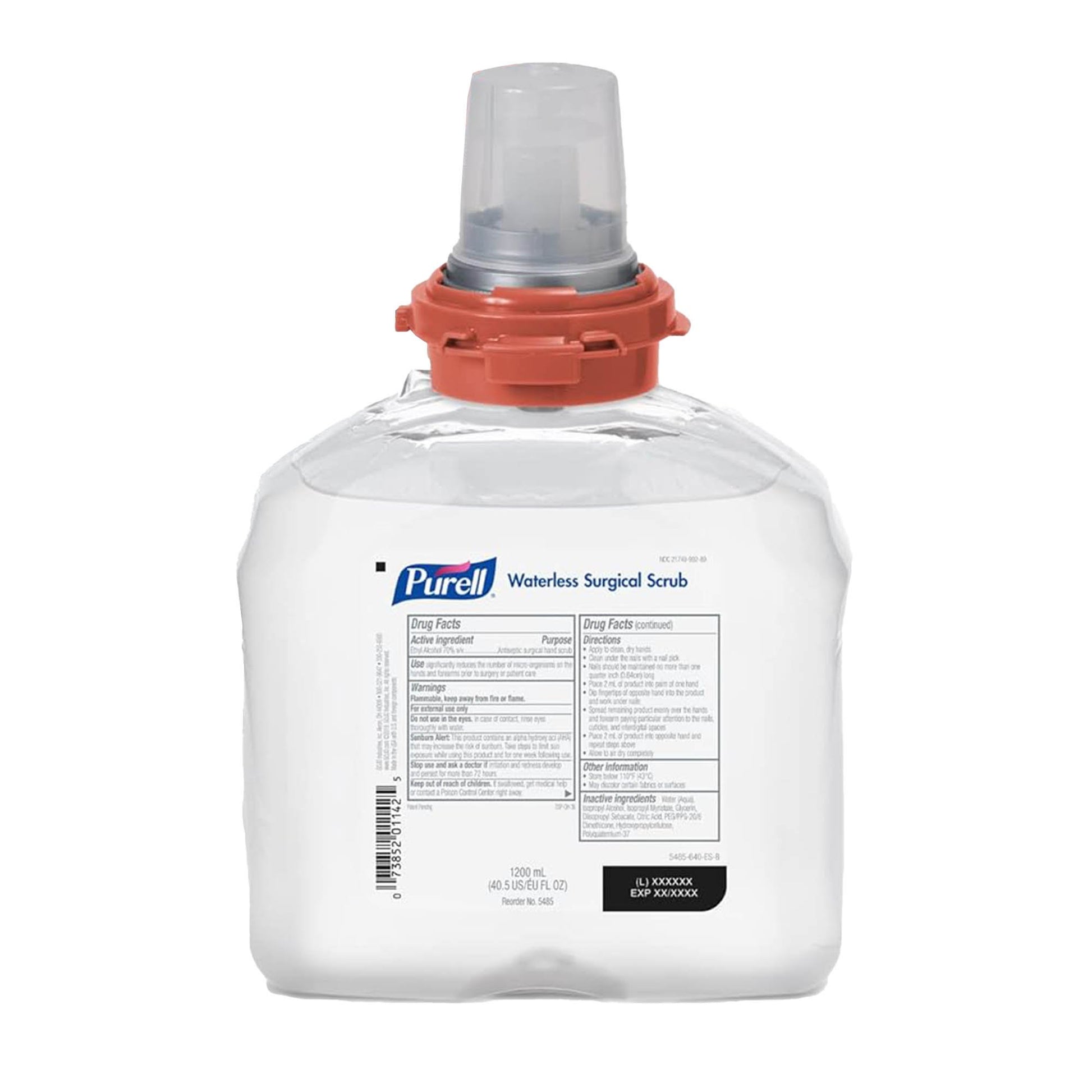 Purell Waterless Surgical Scrub Gel, 1,200 mL Dispenser Refill Bottle