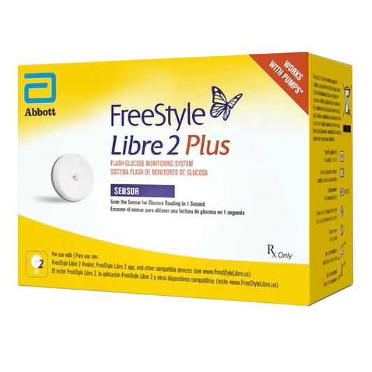 Glucose Meter Sensor Freestyle Libre 2 Plus 1 Minute 15 Days No Coding Required