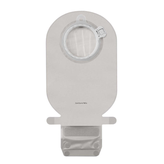SenSura Mio 2-Piece Transparent Ostomy Pouch, Yellow Match