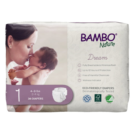Bambo Nature Diaper, Size 1