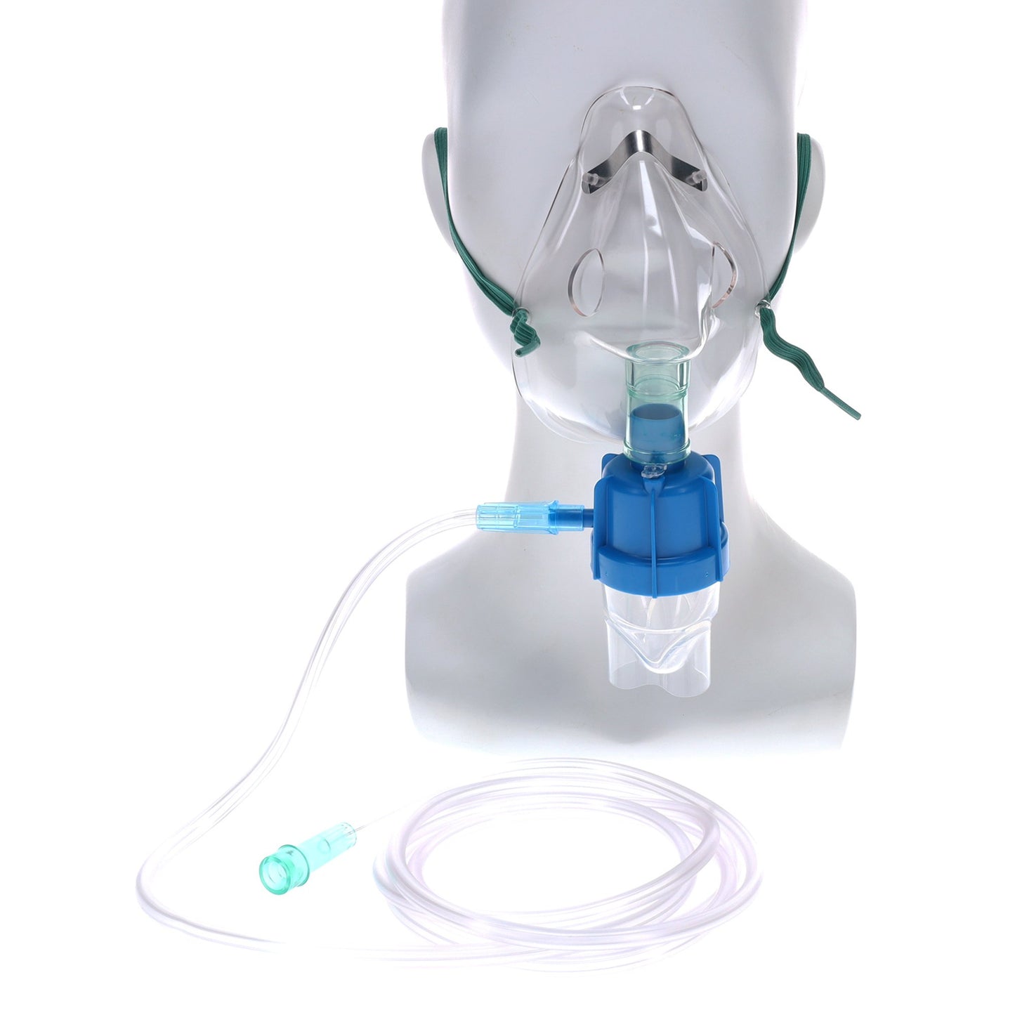 Handheld Nebulizer Kit AirLife Misty Finty Medium Volume Medication Bottle Adult Aerosol Mask Delivery