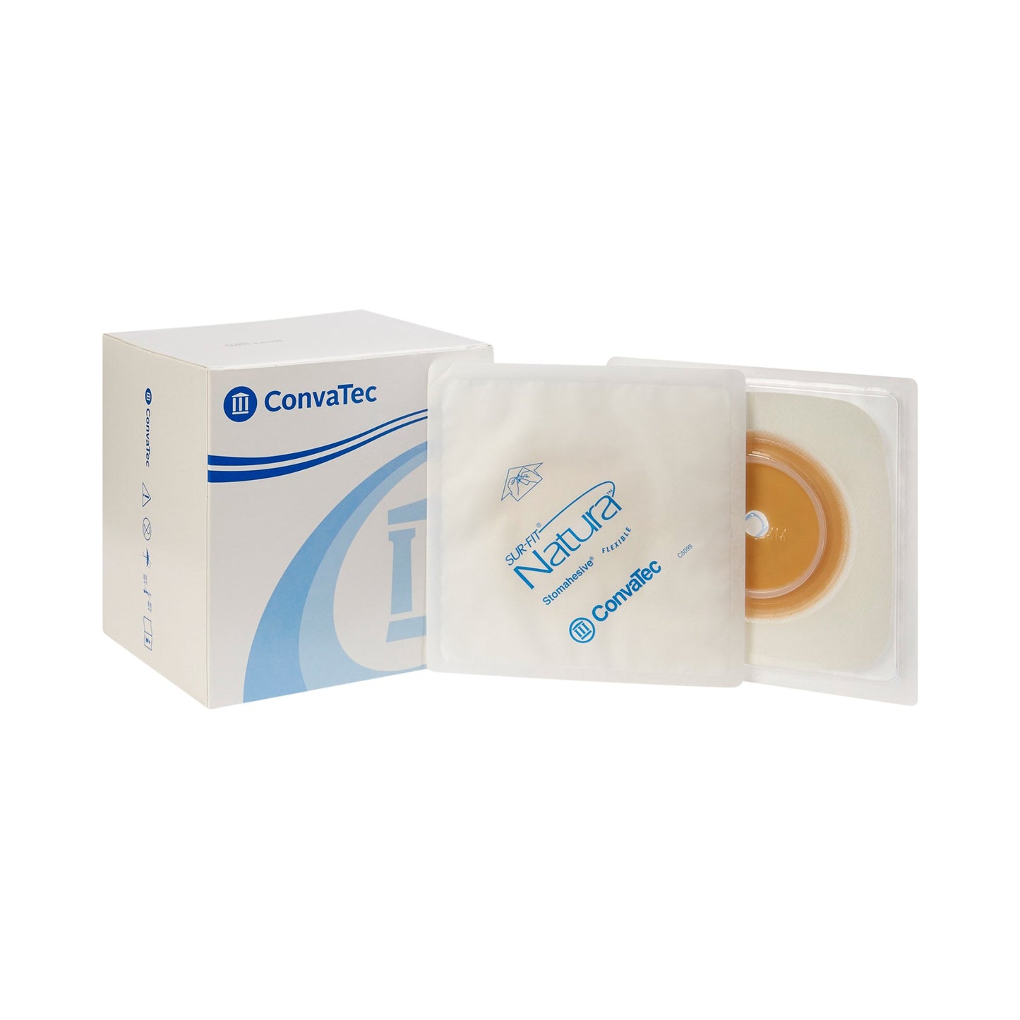 Sur-Fit Natura Two-Piece Stomahesive Skin Barrier, 57 mm flange