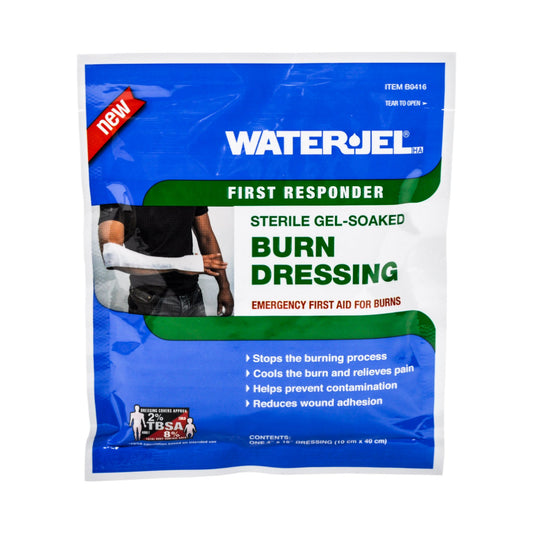 Water-Jel First Responder Burn Dressing, 4 x 16 Inch