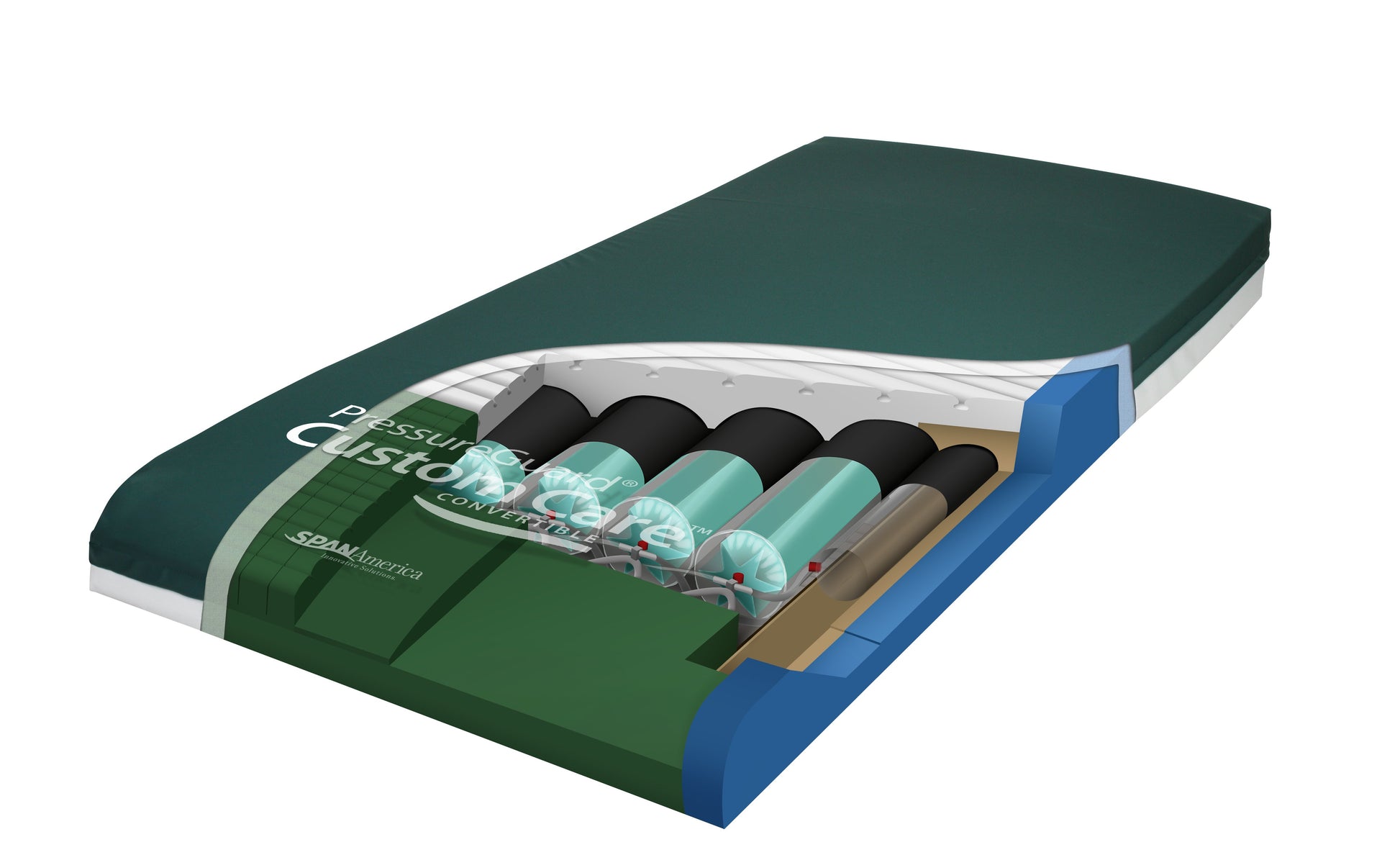PressureGuard Custom Care Convertible Bed Mattress