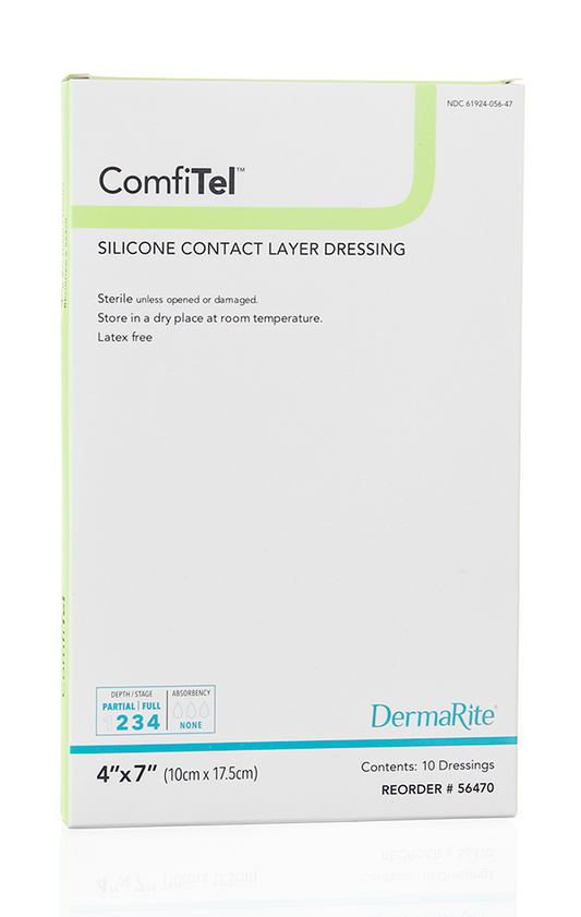 ComfiTel™ Wound Contact Layer Dressing, 4 x 7 inch