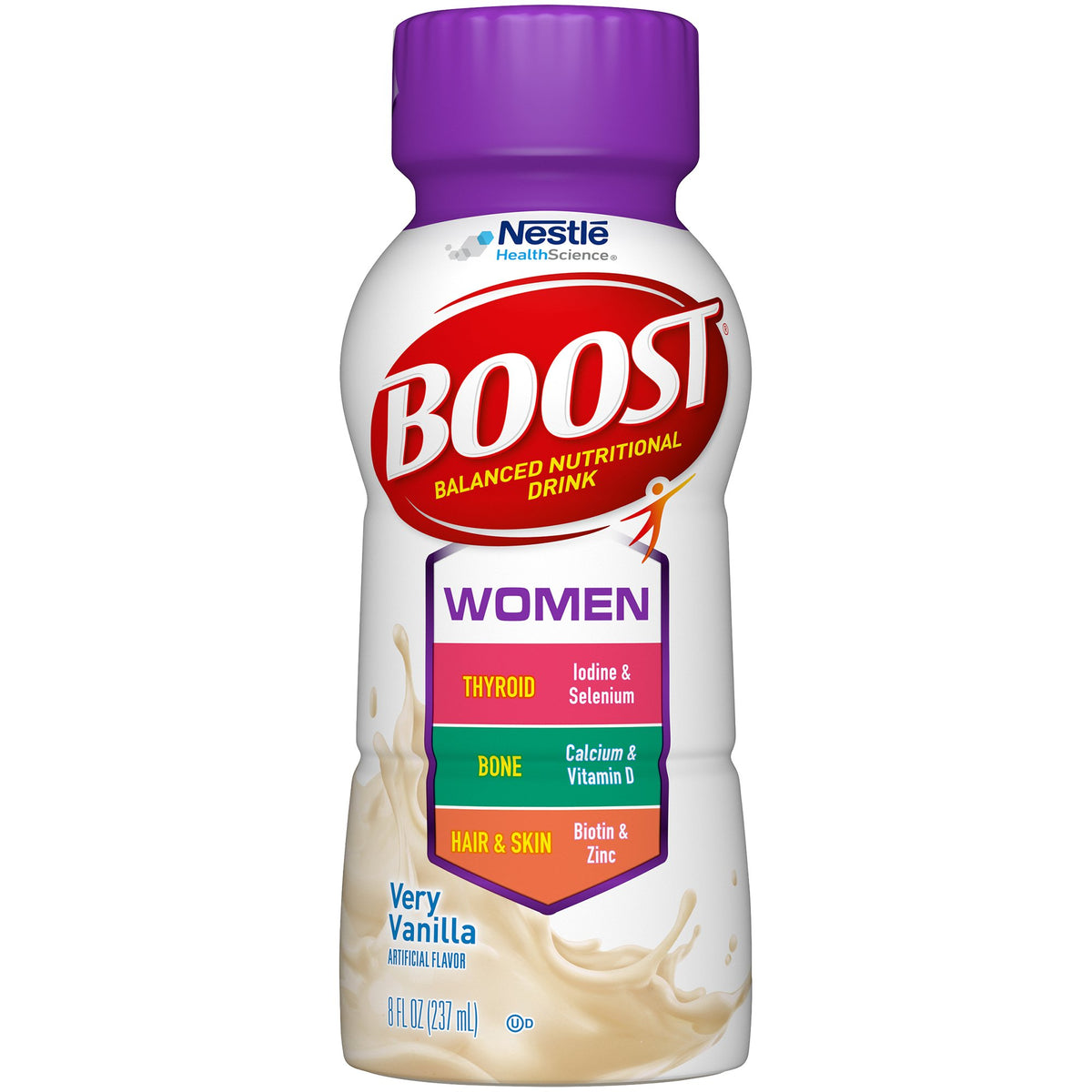 Boost Women Vanilla Balanced Nutritional Drink, 8 oz. Bottle – SurfMed