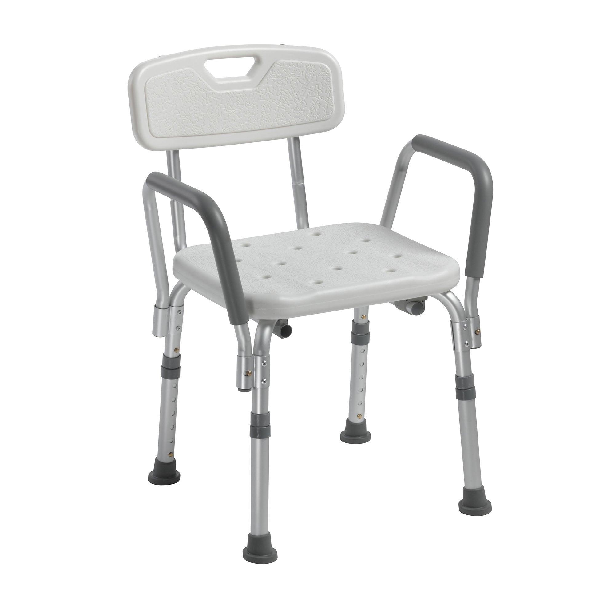 drive™ Shower Chair with Back and Removable Padded Arms – SurfMed