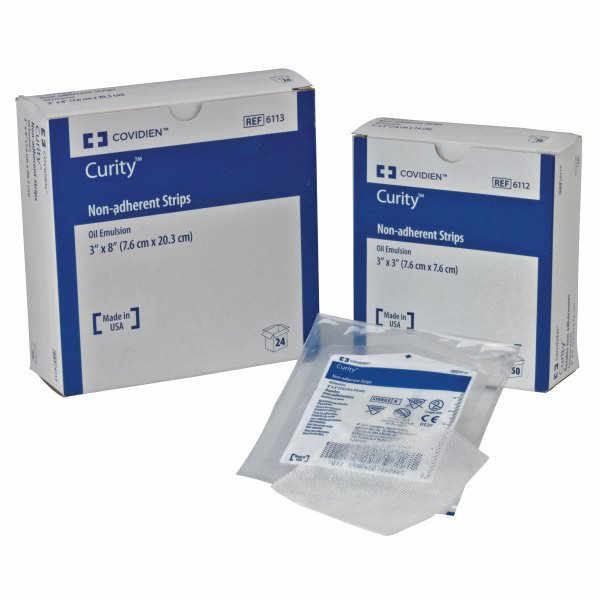 Curity™ Oil Emulsion Impregnated Dressing, 5 x 9 Inch – SurfMed