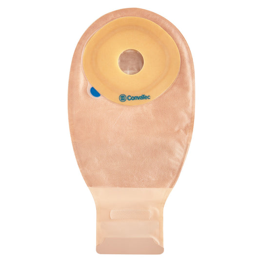 Ostomy Pouch Esteem One-Piece System 12 Inch Length Drainable