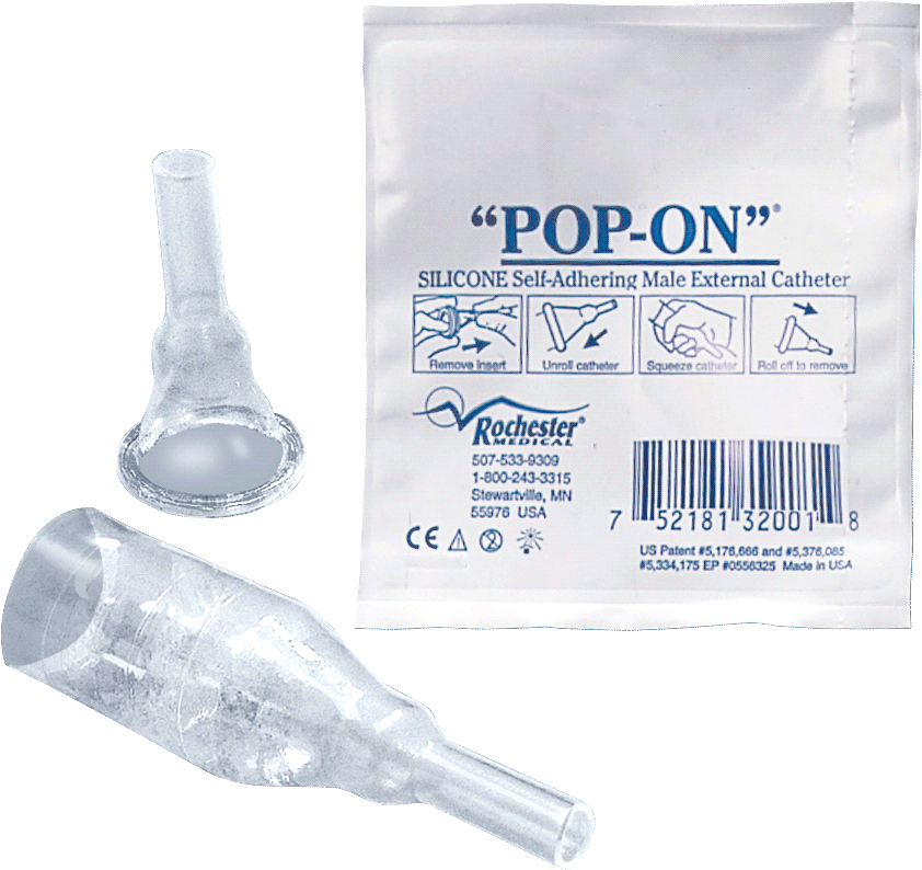 Pop-On Male External Catheter, X-Large