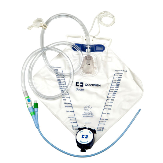 Dover™ Indwelling Catheter Tray, 18 Fr., Foley, Anti-Reflux