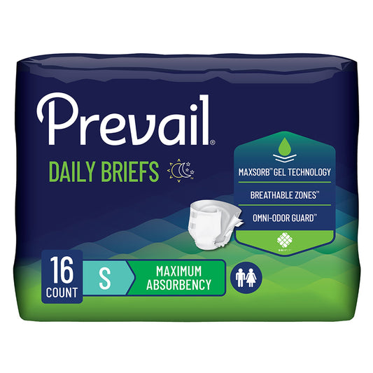 Prevail Maximum Incontinence Brief, Small