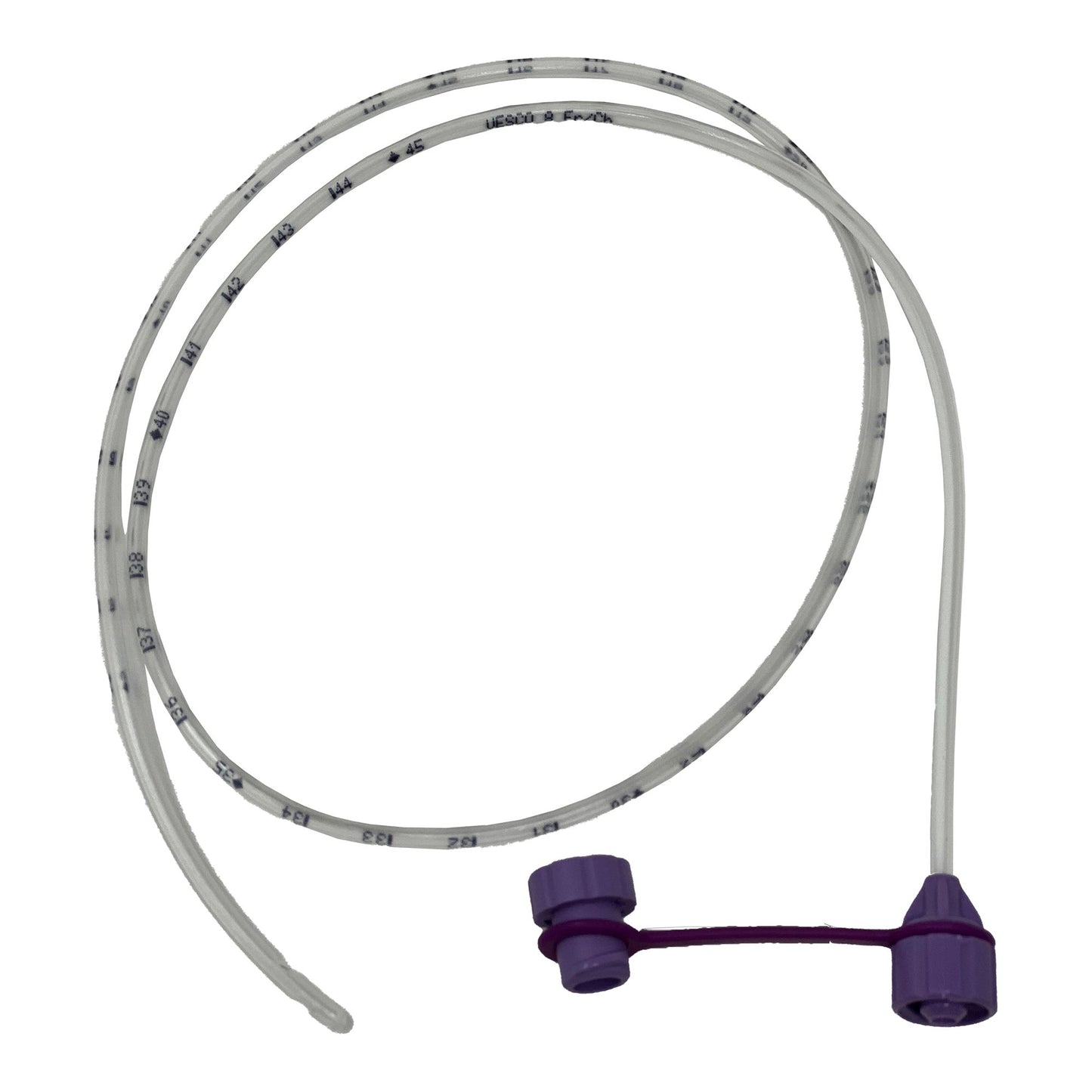 Pediatric Nasogastric Feeding Tube with ENFit Connector 10 Fr. 24 Inch Tube Polyurethane Sterile