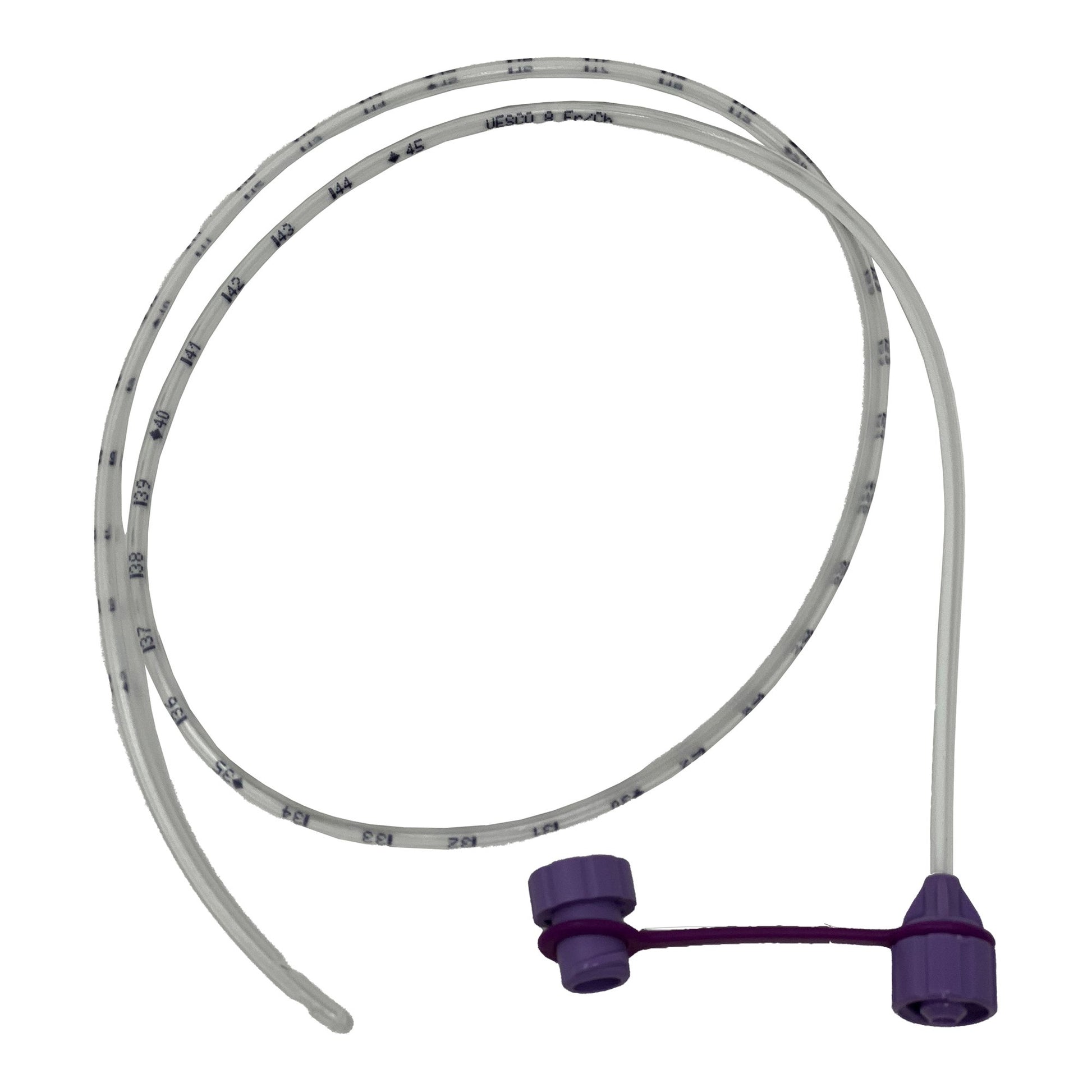 Pediatric Nasogastric Feeding Tube with ENFit Connector 10 Fr. 24 Inch Tube Polyurethane Sterile