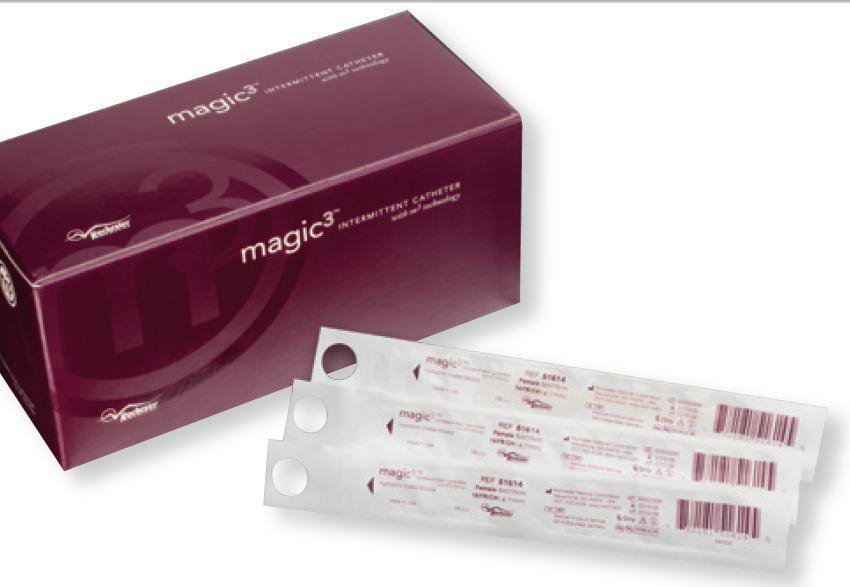 Magic3 Urethral Catheter, 18 Fr., Male, Hydrophilic Coated