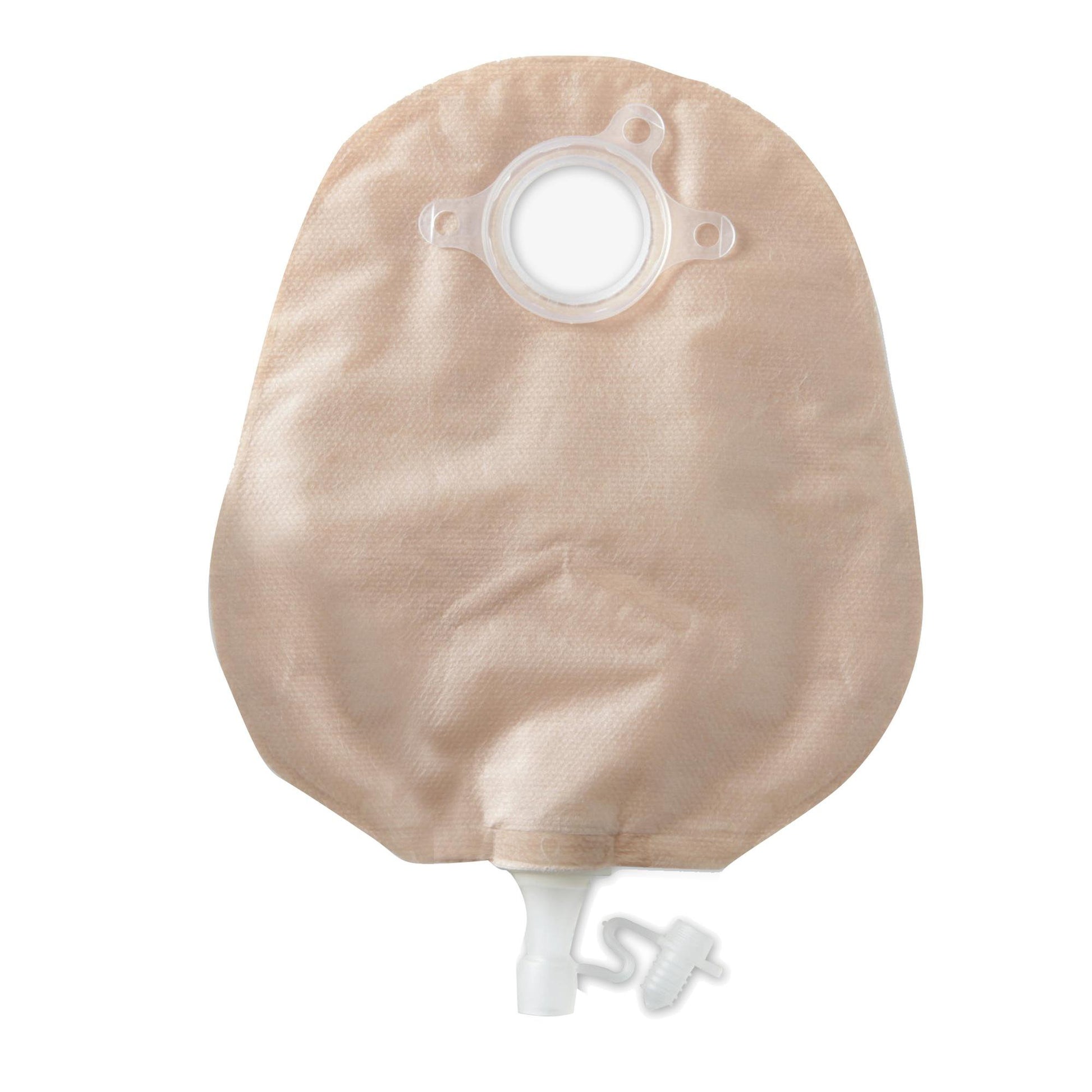 Natura + Two-Piece Transparent Urostomy Pouch, 57mm flange