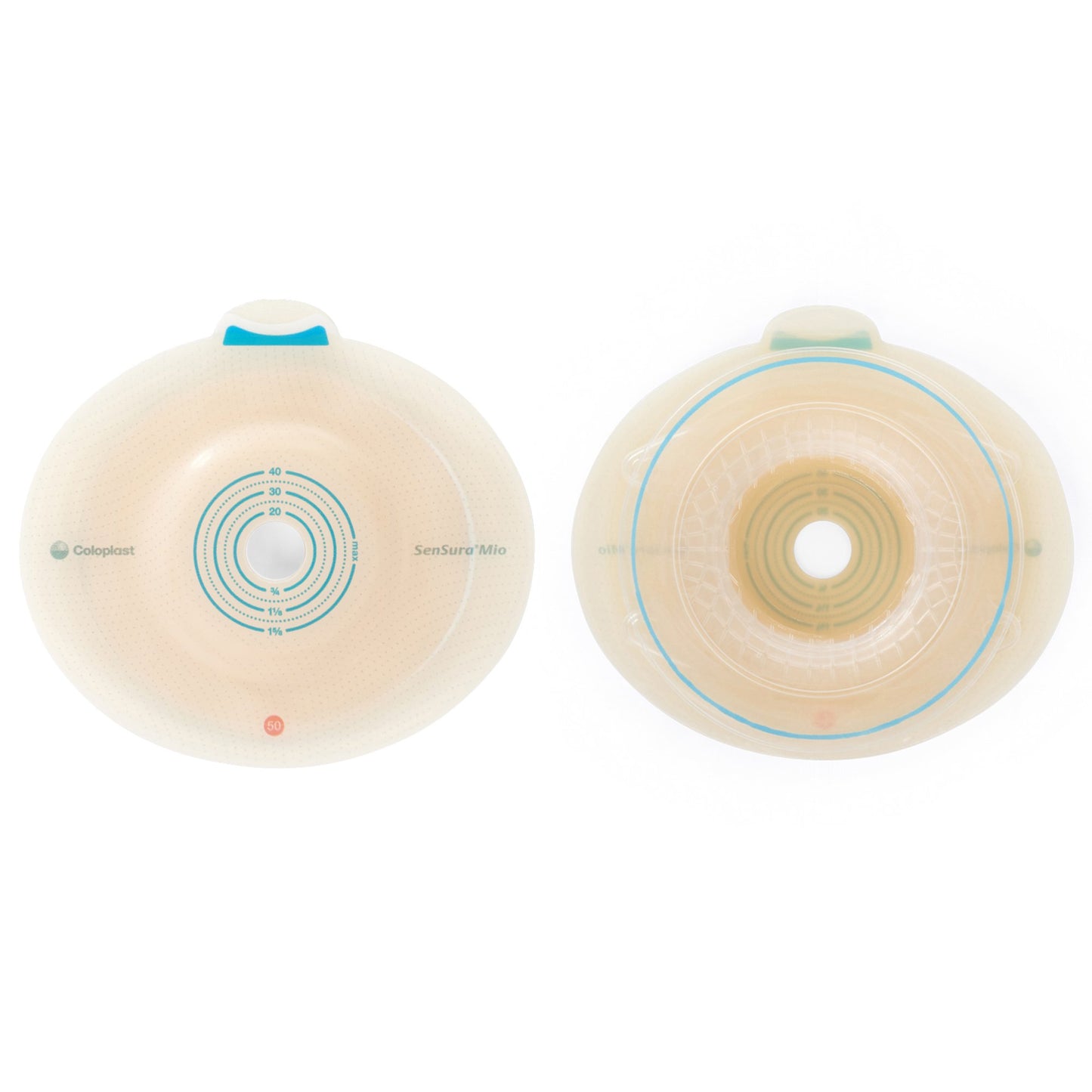 SenSura Mio Convex Ostomy Barrier, Trim to Fit 15 – 40 mm, Red Match