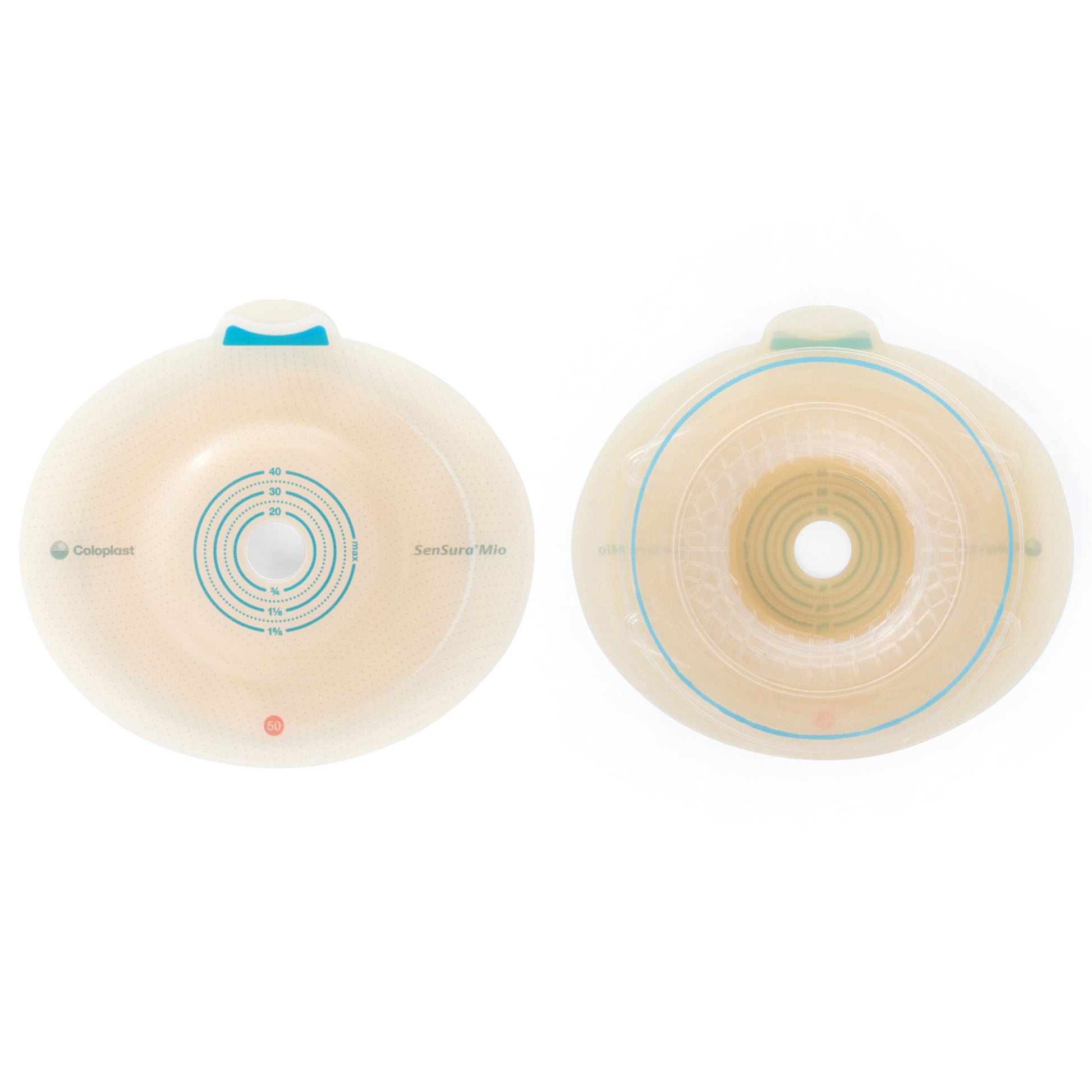 SenSura Mio Convex Ostomy Barrier, Trim to Fit 15 – 40 mm, Red Match