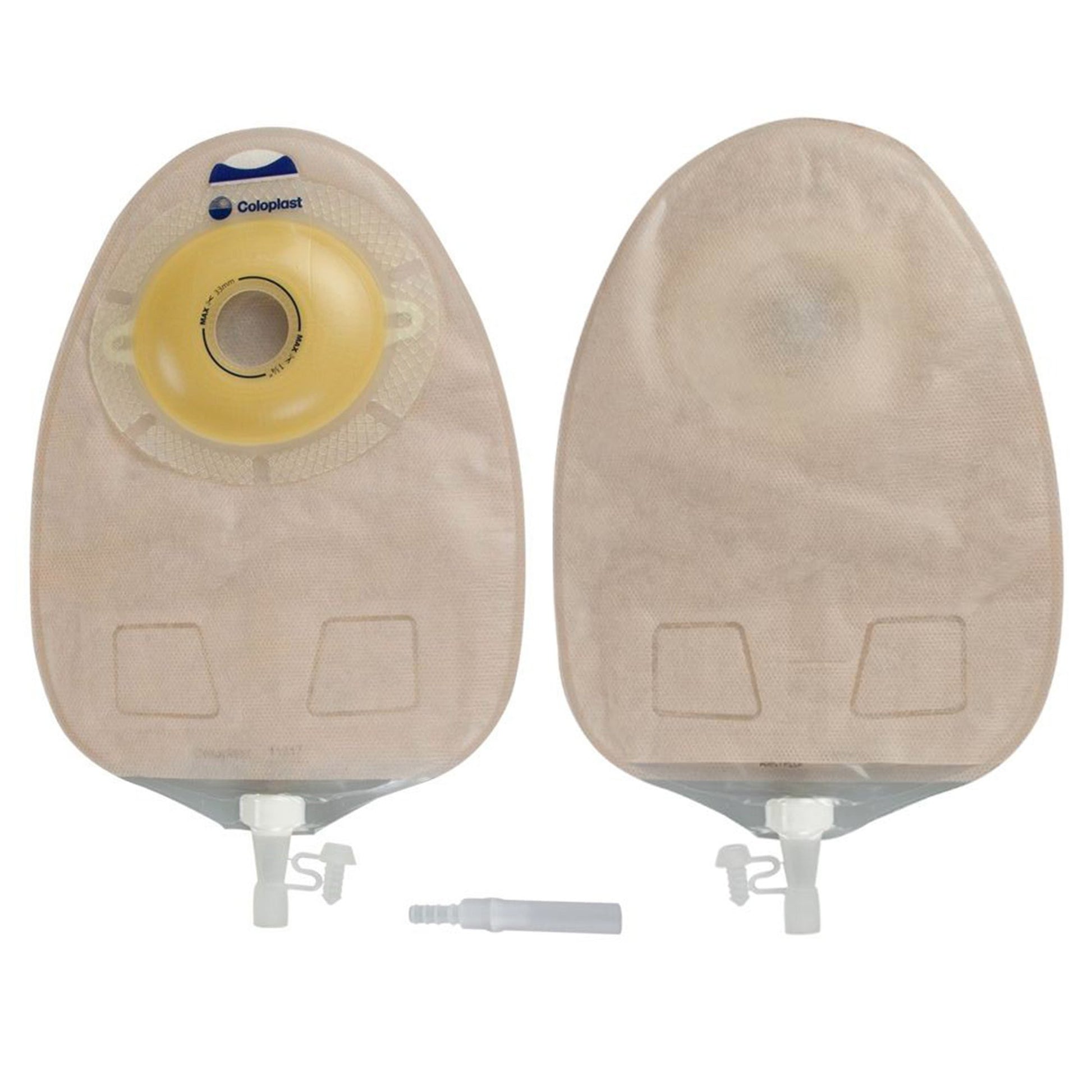 SenSura Convex Light 1-Piece Opaque Urostomy Pouch, 32mm Stoma