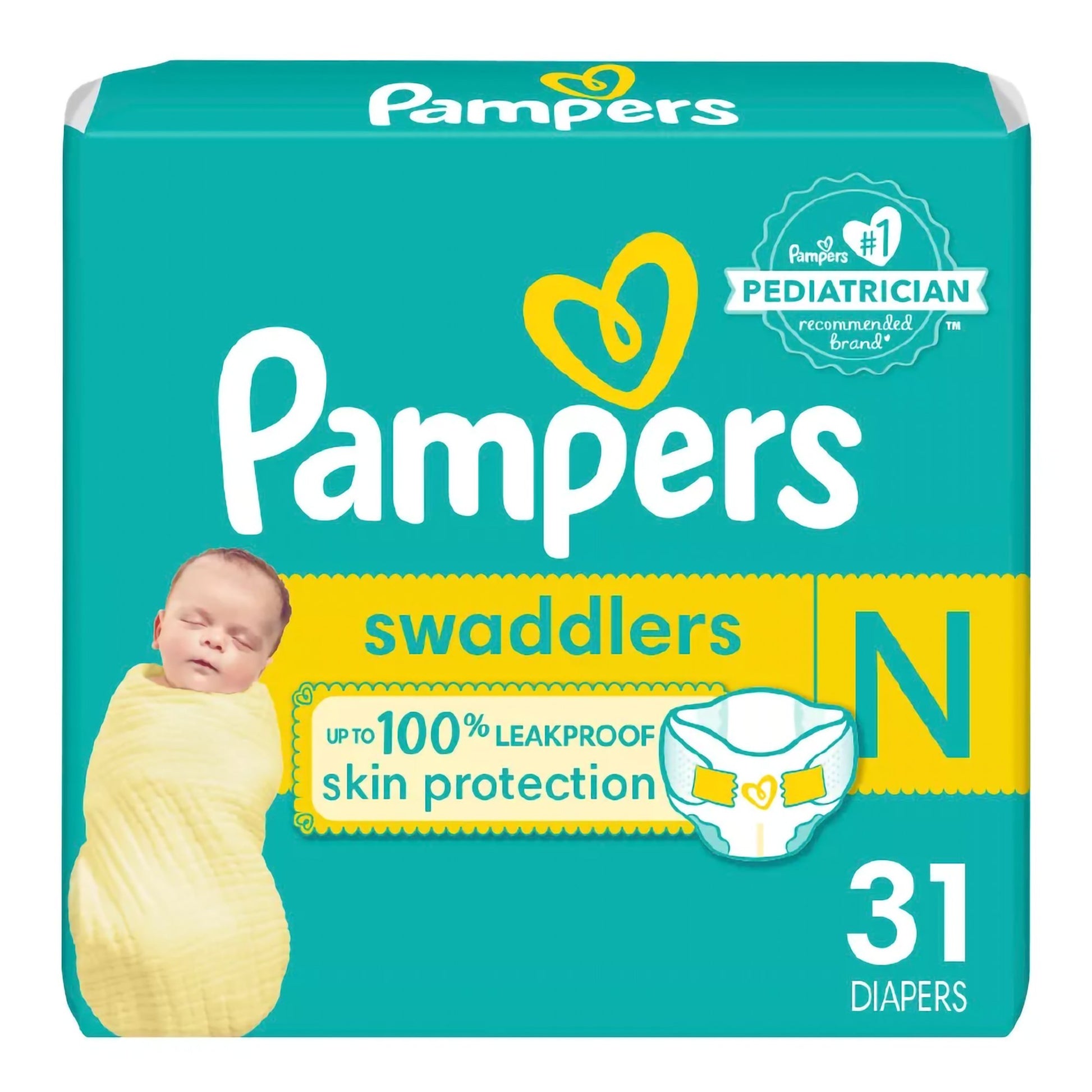 Pampers Swaddlers™ Baby Diapers, Size 0