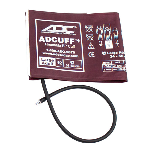 Reusable Blood Pressure Cuff ADC 31 to 40 cm Arm Nylon Cuff Large Adult Cuff