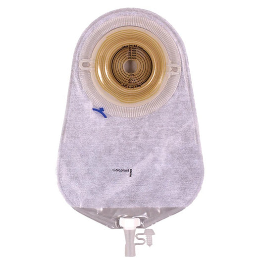 Assura Deep Convex 1-Piece Transparent Urostomy Pouch, 22mm Stoma