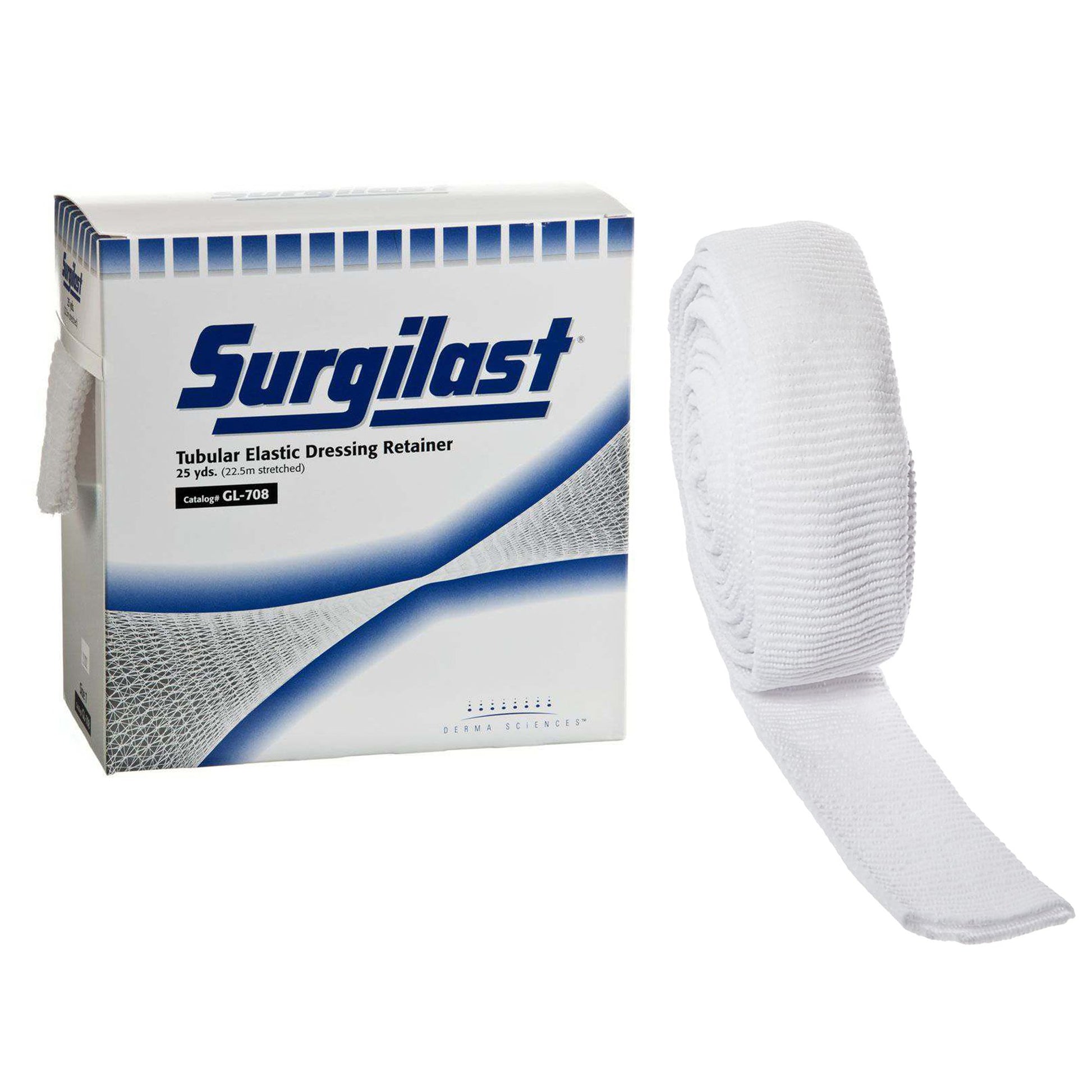 Surgilast Elastic Net Retainer Dressing, Size 7, 25 Yard