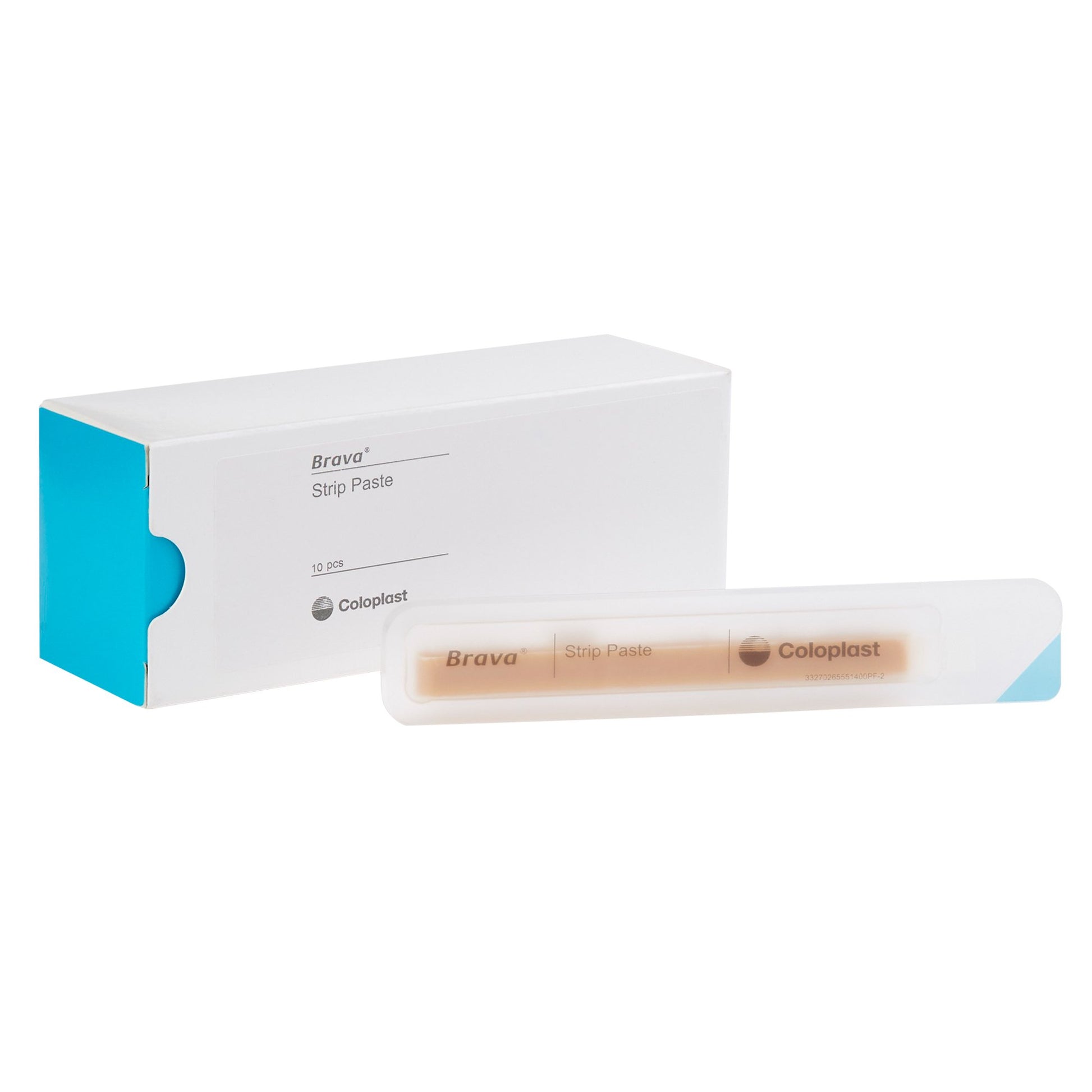 Brava Moldable Ostomy Barrier Strip Paste, 10 strips