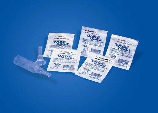 Wide Band Male External Catheter