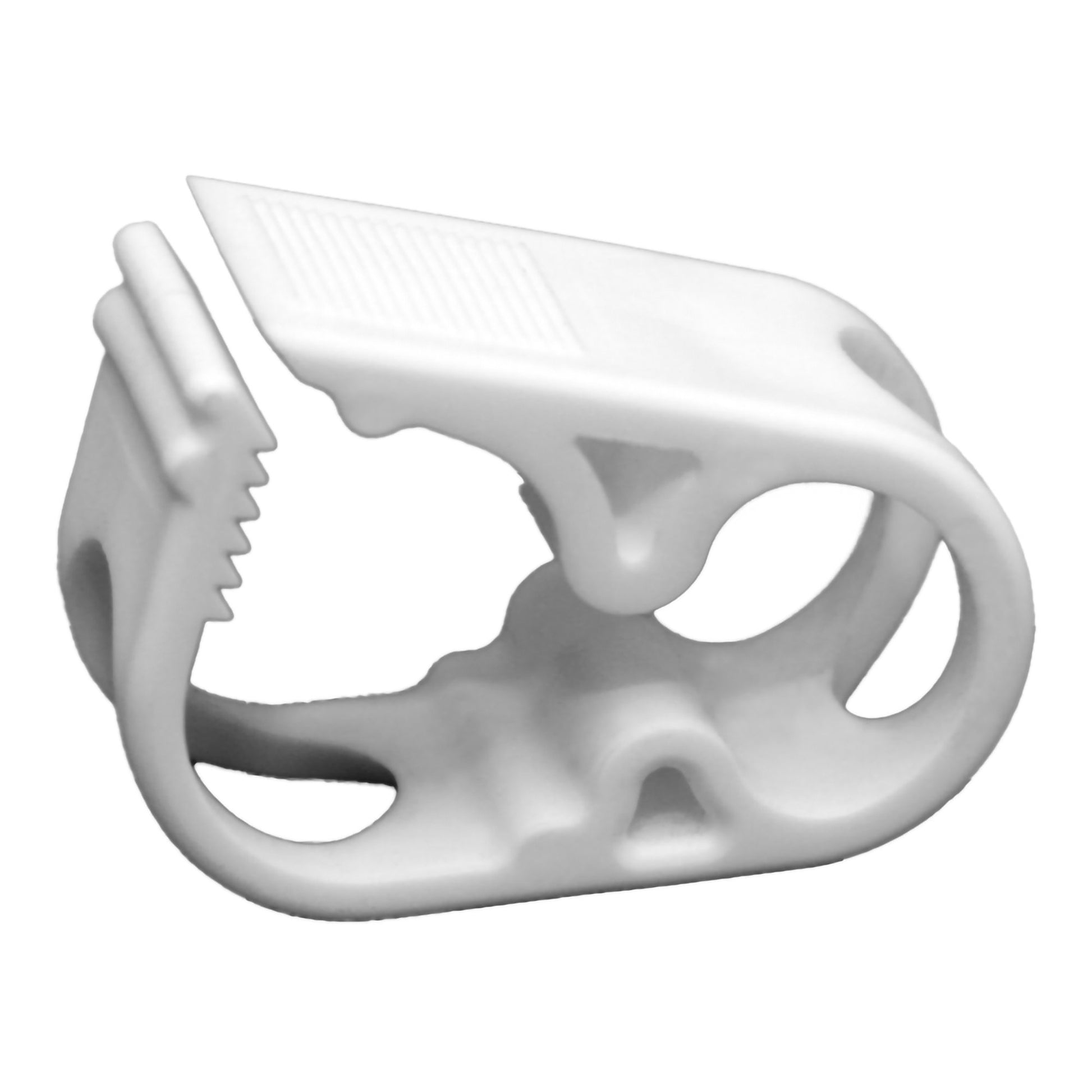 Tube Clamp Urocare 3/4 X 1 X 1-1/2 Inch, NonSterile, White For use with most any Urinary or Ostomy Appliance