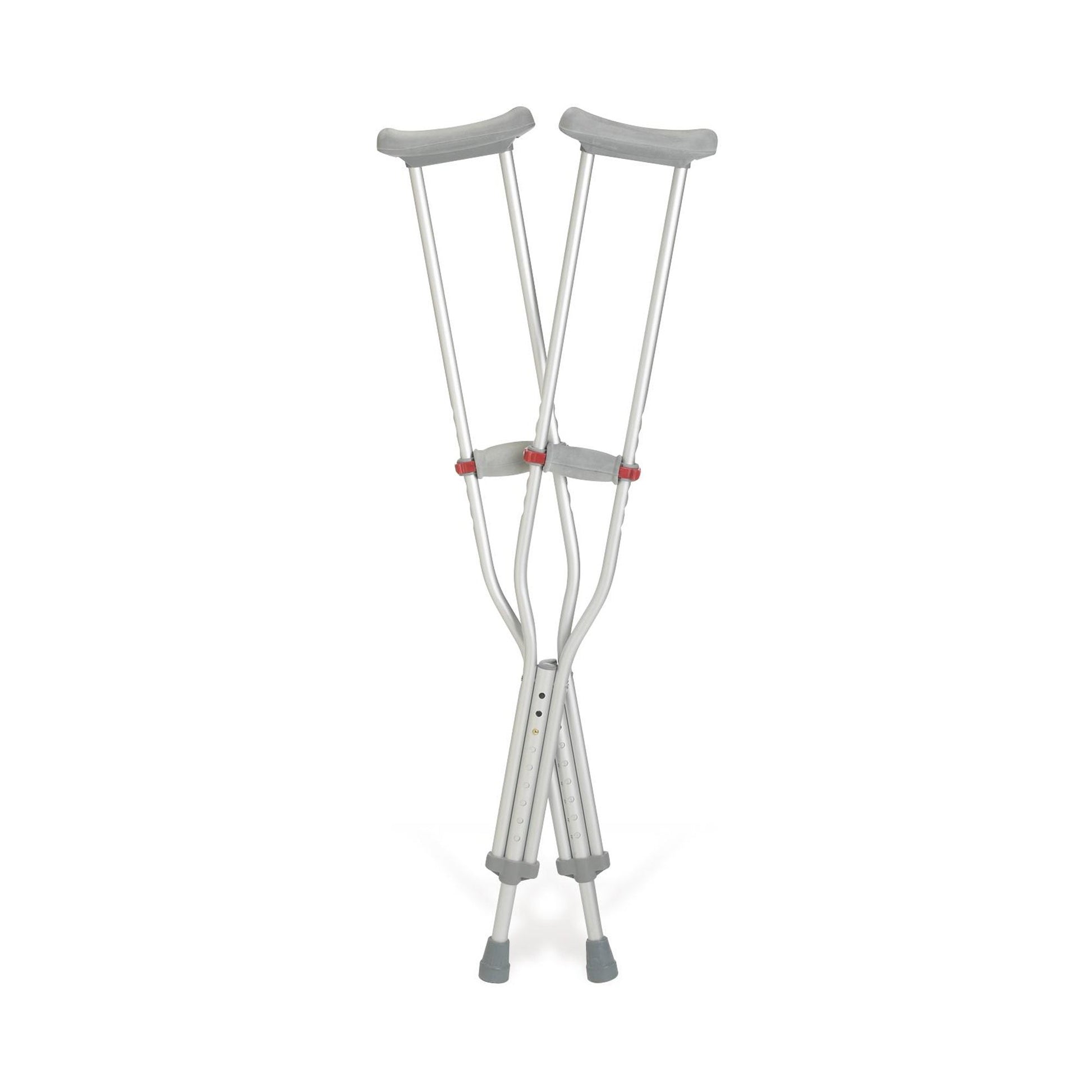 Red Dot Adult Underarm Crutches, 5'1" – 5'9"
