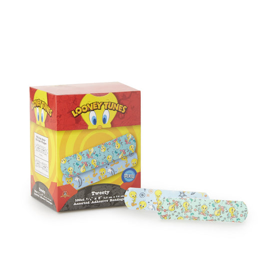 Looney Tunes™ Stat Strip Tweety Design Adhesive Strip, x 3 Inch