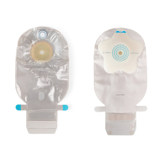 SenSura Mio Convex Flip 1-Piece Transparent Ostomy Pouch, 10 – 50 mm Stomas