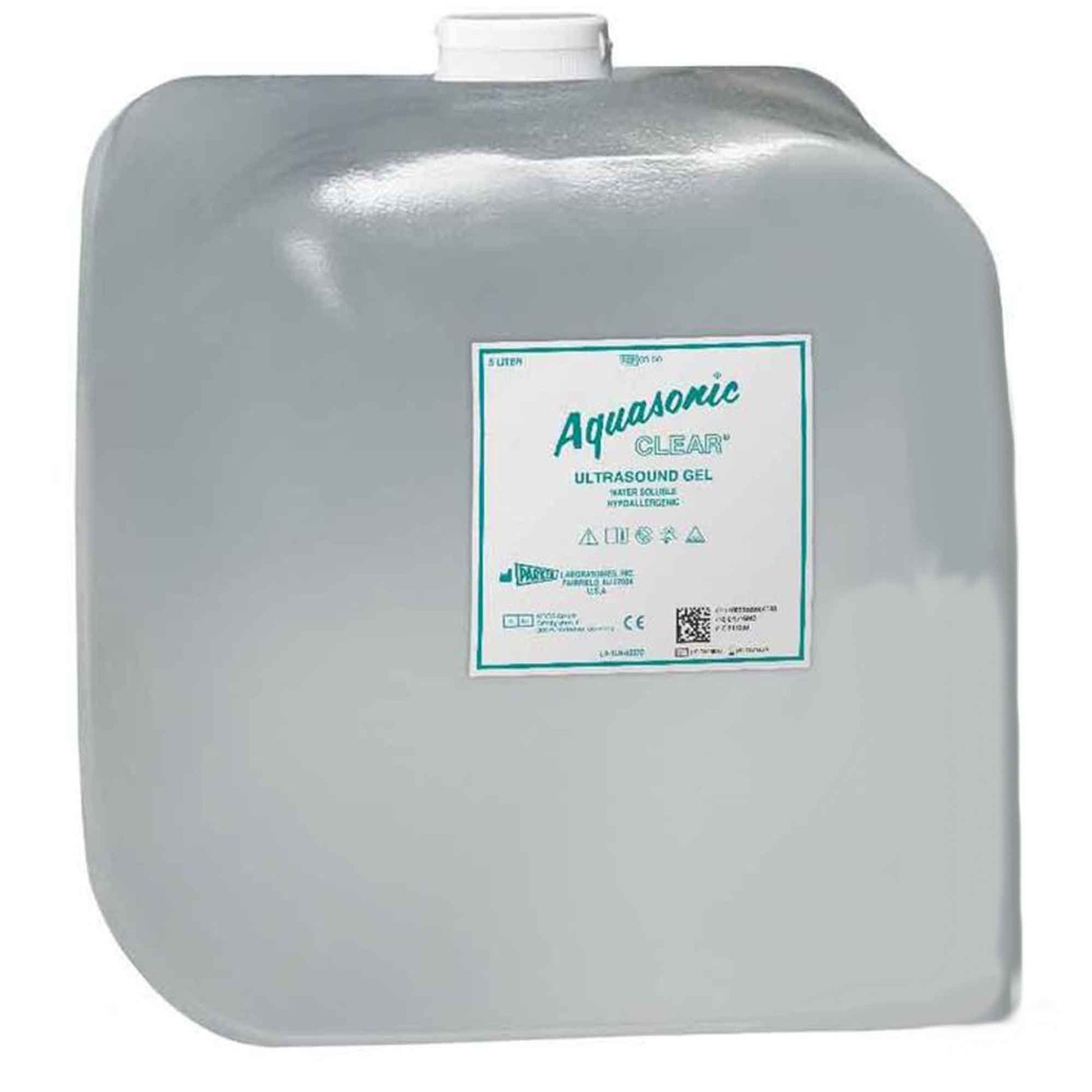 Aquasonic Clear Ultrasound Gel, 5 liters