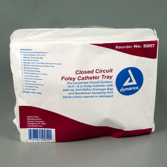dynarex Closed Circuit Catheter Tray