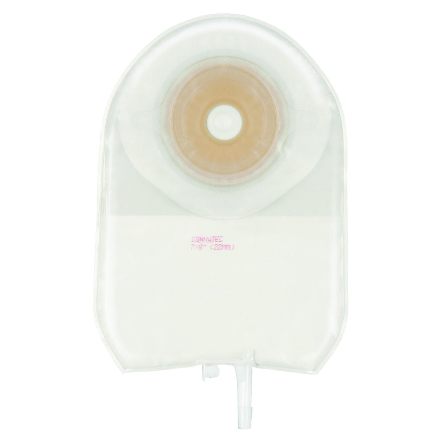 ActiveLife One-Piece Transparent Urostomy Pouch, Pre-cut to Fit 28mm Stomas