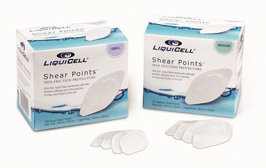 Blister Bandage LiquiCellShear Points Plastic White 1 X 2 Inch NonSterile