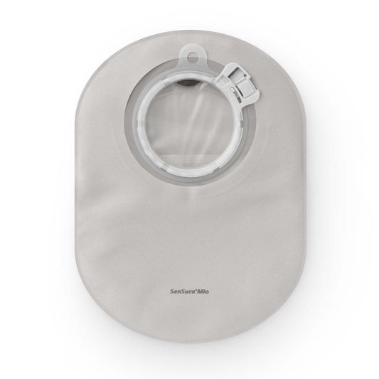 SenSura Mio 2-Piece Closed End Opaque Ostomy Pouch, Green Match