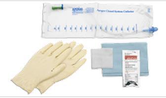 Apogee Intermittent Catheter Kit, 16 Fr., Firm