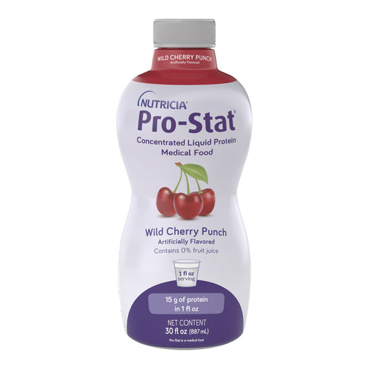 Pro-Stat Wild Cherry Punch Concentrated Liquid Protein Medical Food, 30-oz.
