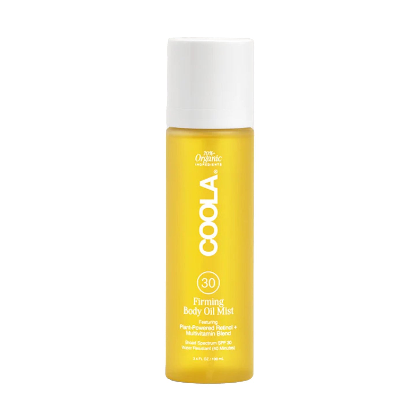 Sunscreen COOLA Firming Body Oil Mist SPF 30 Oil 3.4 oz. Spray Bottle