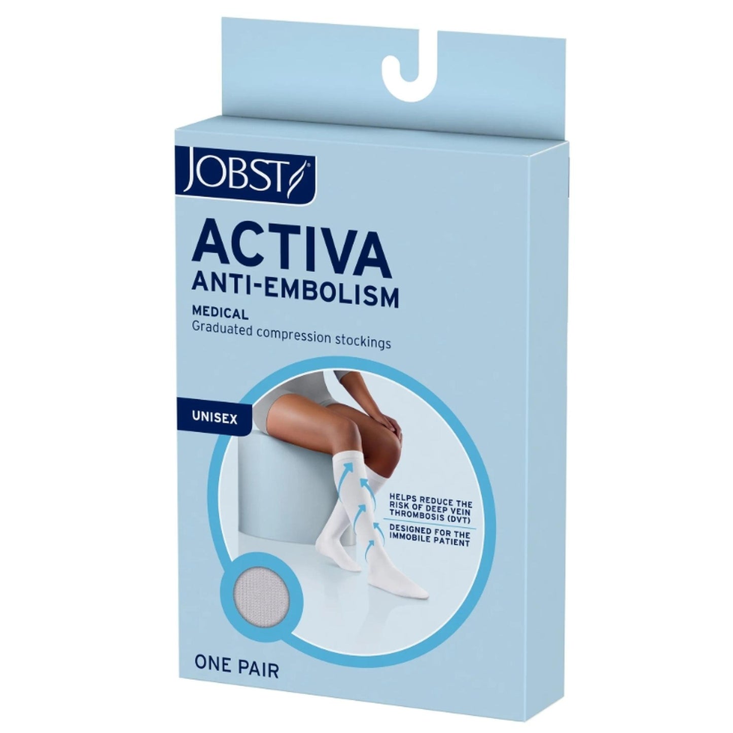 Anti-embolism Stocking Jobst Activa Knee High X-large White Open Toe