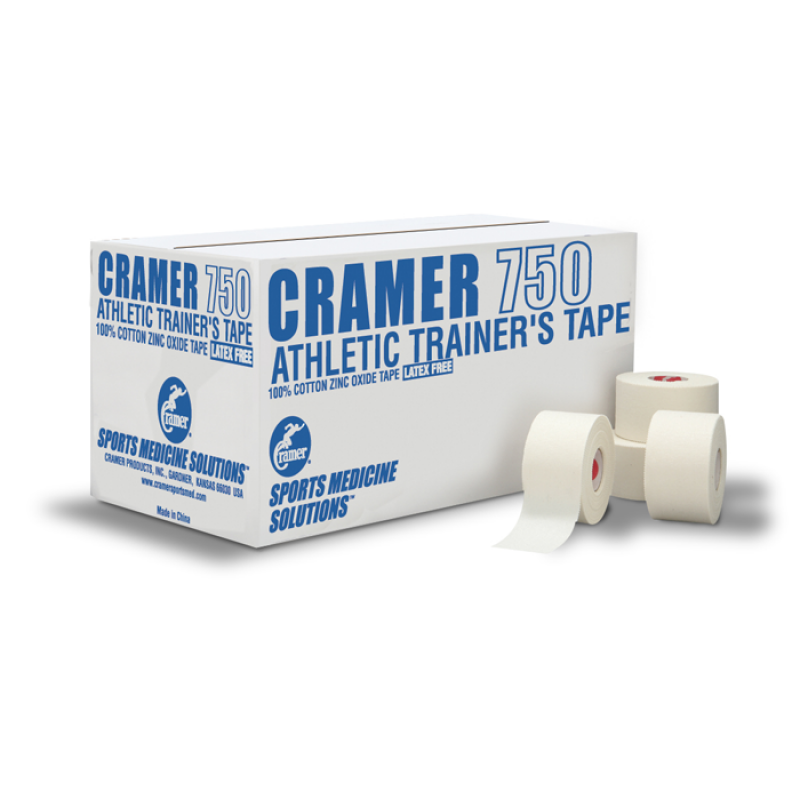 Athletic Tape Cramer 750 White 1-1/2 Inch X 15 Yard Cotton / Zinc Oxide NonSterile