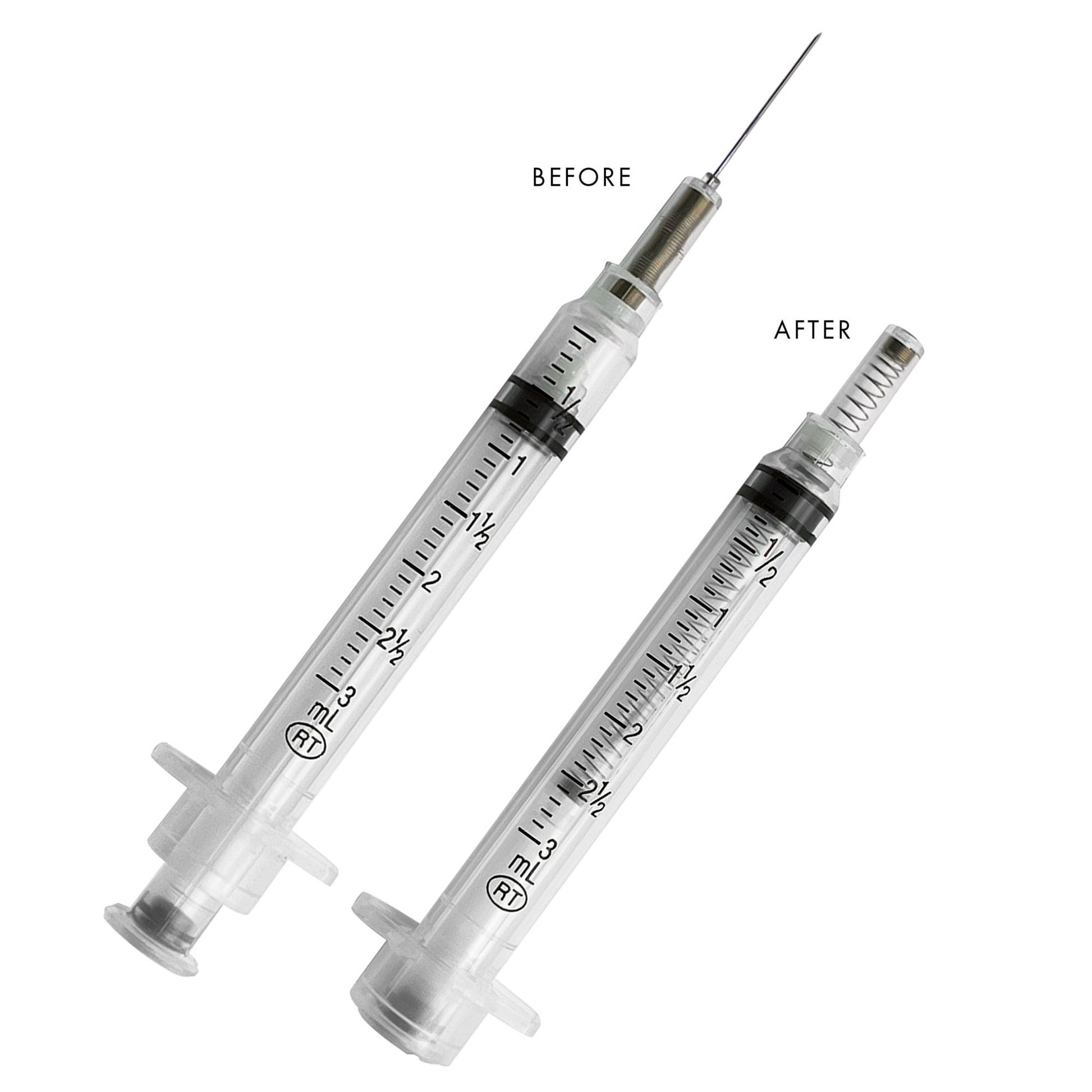 VanishPoint Syringe with Hypodermic Needle