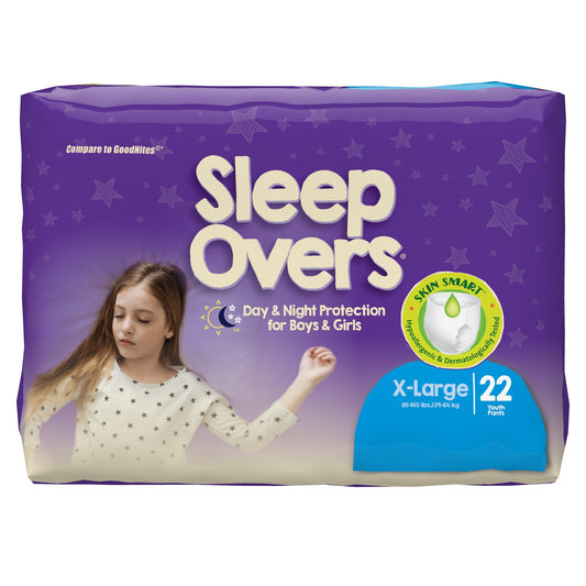 Cuties Sleep Overs Absorbent Underwear, Extra Large