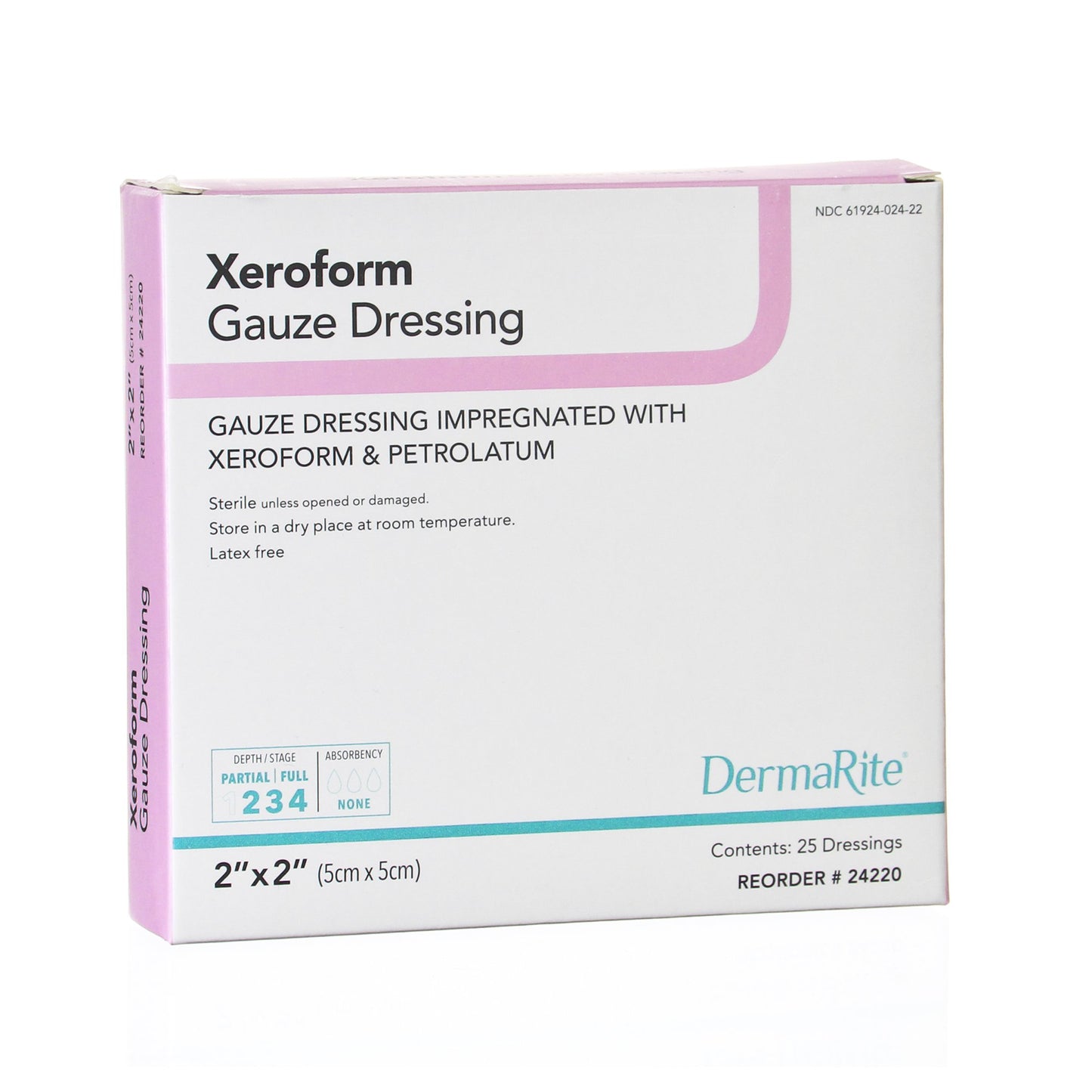 Xeroform™ Petrolatum Impregnated Dressing, 2 x 2 Inch